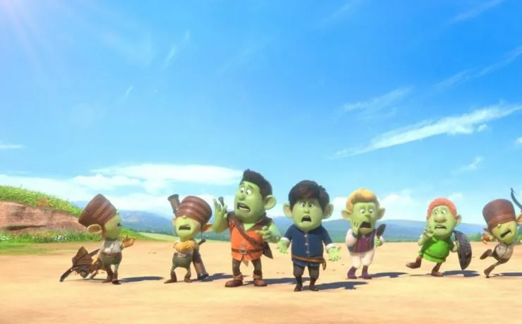 Красные туфельки и семь гномов (2019) скачать торрент файл Красные туфельки и семь гномов (2019) мультфильм скачать торрент файл