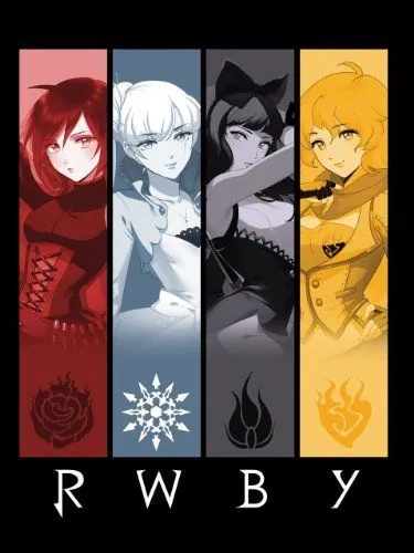 Красный белый чёрный жёлтый / RWBY (2012) cериал мультфильм аниме скачать через торрет бесплатно в хорошем качестве