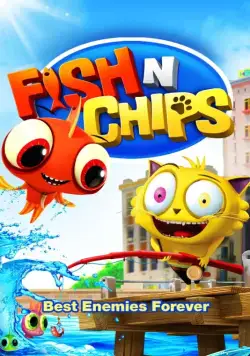 Фиш и Чип. Вредные друзья / Fish N Chips: The Movie (2013) мультфильм скачать через торрет бесплатно в хорошем качестве