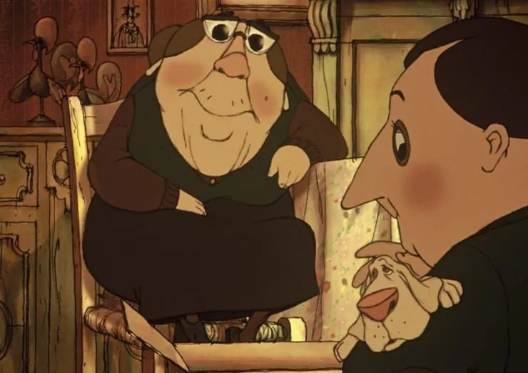 Трио из Бельвилля (2003) в хорошем качестве скачать торрент файл Трио из Бельвилля (2003) мультфильм в хорошем качестве скачать торрент файл