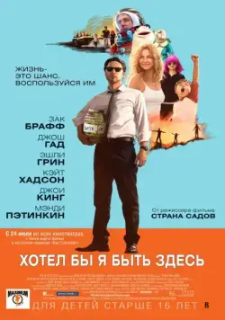 Хотел бы я быть здесь / Wish I Was Here (2014) фильм скачать через торрет бесплатно в хорошем качестве