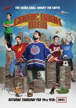 Комикснутые парни / Comic Book Men (2012) cериал скачать через торрет бесплатно в хорошем качестве