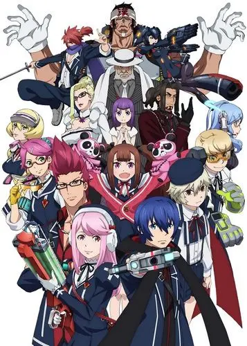 Небесные стрелки / Gunslinger Stratos: The Animation (2015) cериал мультфильм аниме скачать через торрет бесплатно в хорошем качестве