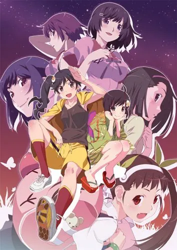 Истории подделок / Nisemonogatari (2012) cериал мультфильм аниме скачать через торрет бесплатно в хорошем качестве