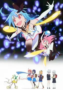 Хлопушки-колотушки / Flip Flappers (2016) cериал мультфильм аниме скачать через торрет бесплатно в хорошем качестве