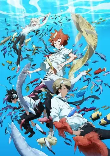 Радости рыбалки / Tsuritama (2012) cериал мультфильм аниме скачать через торрет бесплатно в хорошем качестве