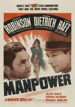 Мужская сила / Manpower (1941) фильм скачать через торрет бесплатно в хорошем качестве