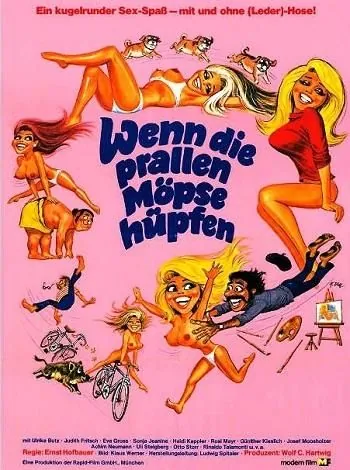Когда крепкие груди выпрыгивают наружу / Wenn die prallen Möpse hüpfen (1974) фильм скачать через торрет бесплатно в хорошем качестве