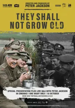 Они никогда не станут старше / They Shall Not Grow Old (2018) фильм скачать через торрет бесплатно в хорошем качестве