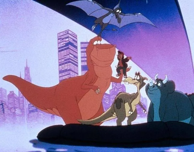 Мы вернулись! История динозавра (1993) скачать торрент файл Мы вернулись! История динозавра (1993) мультфильм скачать торрент файл