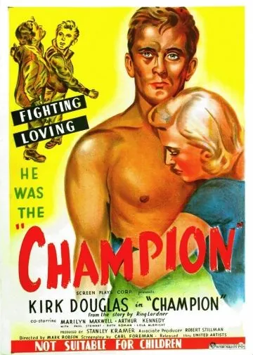 Чемпион / Champion (1949) фильм скачать через торрет бесплатно в хорошем качестве