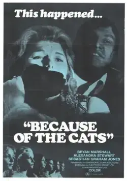Из-за кошек / Because of the Cats (1973) фильм скачать через торрет бесплатно в хорошем качестве