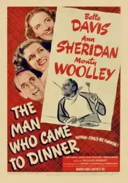 Человек, который пришел к обеду / The Man Who Came to Dinner (1942) фильм скачать через торрет бесплатно в хорошем качестве