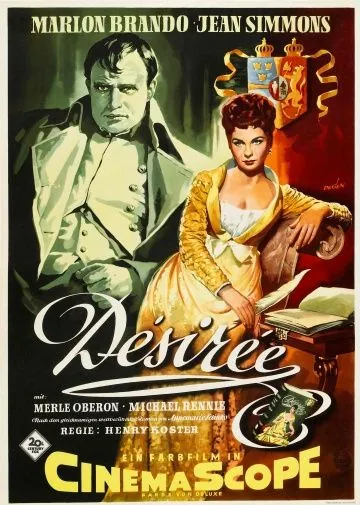 Любовь императора Франции / Désirée (1954) фильм скачать через торрет бесплатно в хорошем качестве