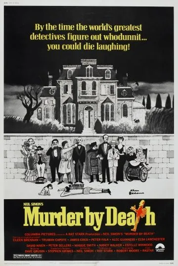 Ужин с убийством / Murder by Death (1976) фильм скачать через торрет бесплатно в хорошем качестве