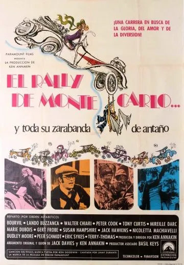 Бросок в Монте-Карло / Monte Carlo Or Bust! (1969) фильм скачать через торрет бесплатно в хорошем качестве