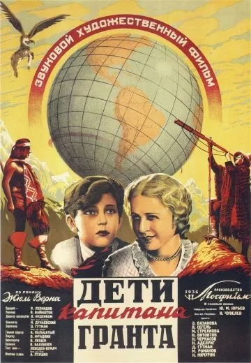 Дети капитана Гранта (1936) фильм скачать через торрет бесплатно в хорошем качестве