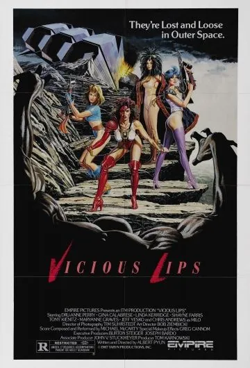 Порочные губы / Vicious Lips (1986) фильм скачать через торрет бесплатно в хорошем качестве