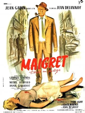 Мегрэ расставляет сети / Maigret tend un piège (1958) фильм скачать через торрет бесплатно в хорошем качестве