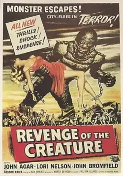 Месть Твари / Revenge of the Creature (1955) фильм скачать через торрет бесплатно в хорошем качестве