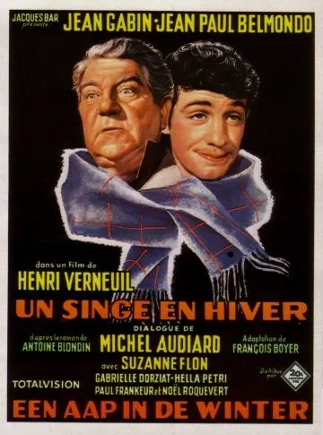 Обезьяна зимой / Un singe en hiver (1962) фильм скачать через торрет бесплатно в хорошем качестве