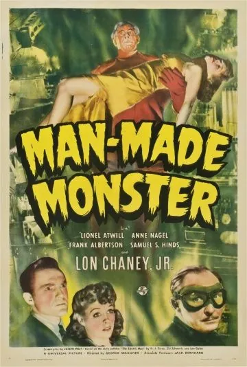 Монстр, рожденный людьми / Man Made Monster (1941) фильм скачать через торрет бесплатно в хорошем качестве