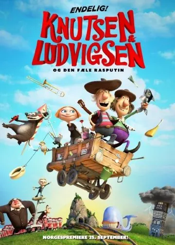 Два товарища и хитрый барсук / Knutsen & Ludvigsen og den fæle Rasputin (2015) мультфильм скачать через торрет бесплатно в хорошем качестве