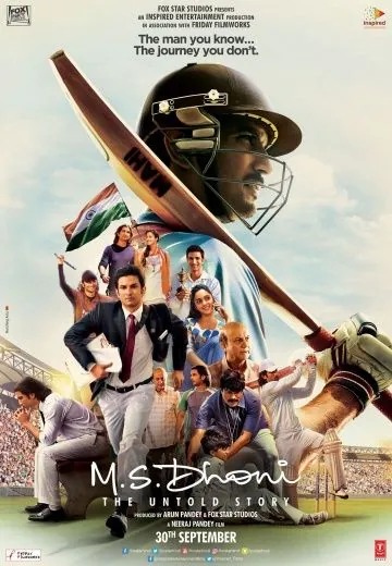 М.С.Дхони: нерассказанная история / M.S. Dhoni: The Untold Story (2016) фильм скачать через торрет бесплатно в хорошем качестве