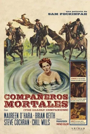 Опасные попутчики / The Deadly Companions (1961) фильм скачать через торрет бесплатно в хорошем качестве