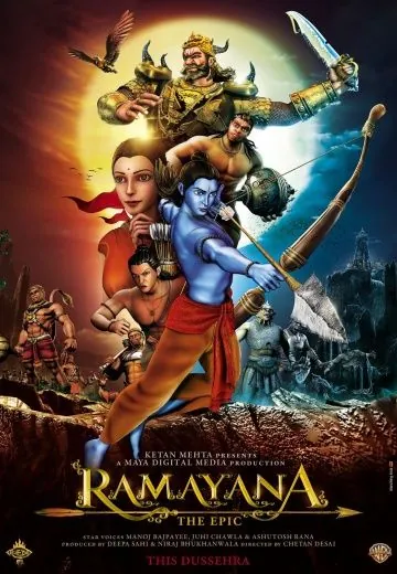 Рамаяна: Эпос / Ramayana: The Epic (2010) мультфильм скачать через торрет бесплатно в хорошем качестве