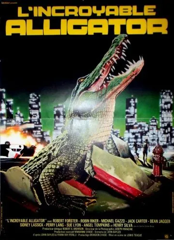 Аллигатор / Alligator (1980) фильм скачать через торрет бесплатно в хорошем качестве