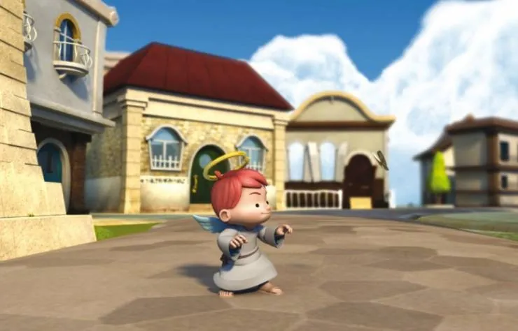 Самый маленький ангел (2011) скачать торрент бесплатно Самый маленький ангел (2011) мультфильм скачать торрент бесплатно