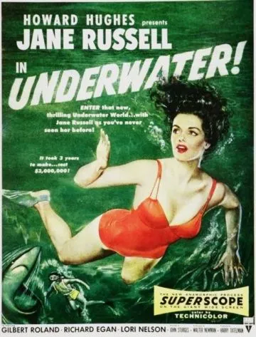 Под водой! / Underwater! (1955) фильм скачать через торрет бесплатно в хорошем качестве