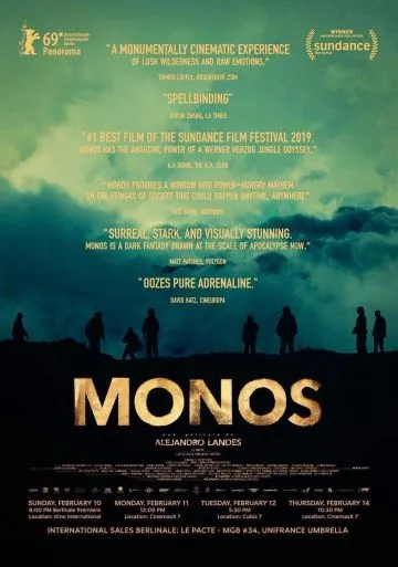 Обезьяны / Monos (2019) фильм скачать через торрет бесплатно в хорошем качестве