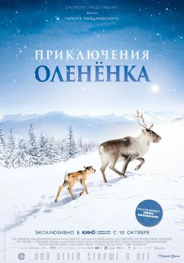 Приключения оленёнка / A Reindeer's Journey (2018) фильм скачать через торрет бесплатно в хорошем качестве