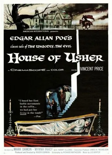 Дом Ашеров / The Fall of the House of Usher (1960) фильм скачать через торрет бесплатно в хорошем качестве
