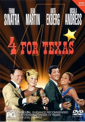 Четверо из Техаса / 4 for Texas (1963) фильм скачать через торрет бесплатно в хорошем качестве