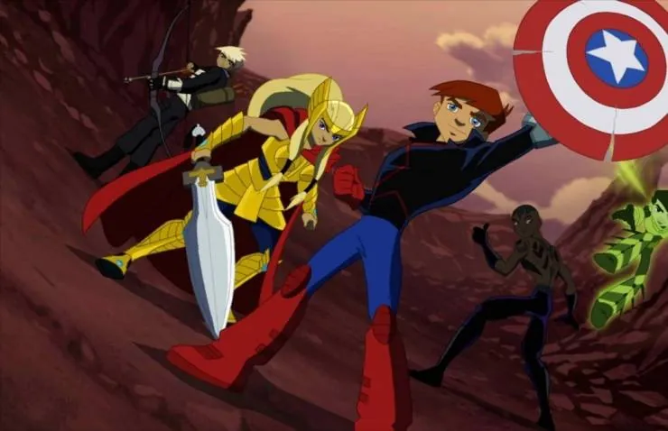 Новые Мстители: Герои завтрашнего дня (2008) скачать торрент файл Новые Мстители: Герои завтрашнего дня (2008) мультфильм скачать торрент файл