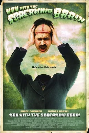 Человек с кричащим мозгом / Man with the Screaming Brain (2005) фильм скачать через торрет бесплатно в хорошем качестве