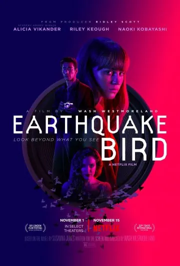 Предвестник землетрясения / Earthquake Bird (2019) фильм скачать через торрет бесплатно в хорошем качестве
