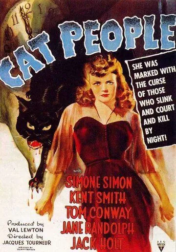 Люди-кошки / Cat People (1942) фильм скачать через торрет бесплатно в хорошем качестве