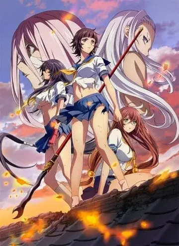 Школьные войны / Ikkitousen: Western Wolves (2019) cериал мультфильм аниме скачать через торрет бесплатно в хорошем качестве