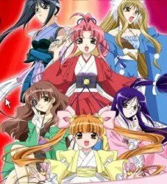 Забавные небесные девы / Rakugo tennyo Oyui (2006) мультфильм скачать через торрет бесплатно в хорошем качестве