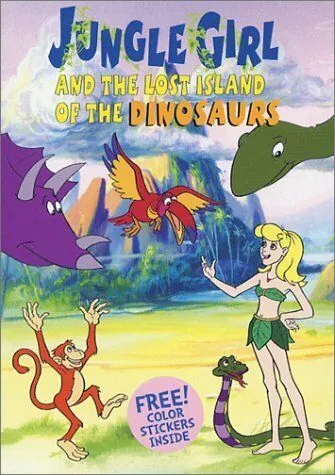 Девочка из джунглей / Jungle Girl and The Lost Island of The Dinosaurs (2002) мультфильм скачать через торрет бесплатно в хорошем качестве