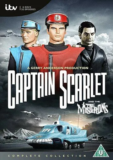 Марсианские войны капитана Скарлета / Captain Scarlet and the Mysterons (1967) cериал мультфильм скачать через торрет бесплатно в хорошем качестве