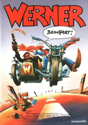 Вернер. Твердый, как кость / Werner - Beinhart! (1990) мультфильм скачать через торрет бесплатно в хорошем качестве