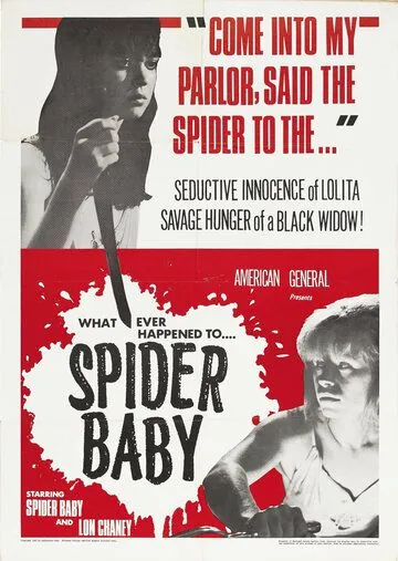 Паучонок, или Безумнейшая история из когда-либо расказанных / Spider Baby or, the Maddest Story Ever Told (1967) фильм скачать через торрет бесплатно в хорошем качестве