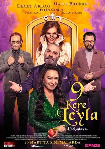 9 раз Лейла / 9 Kere Leyla (2020) фильм скачать через торрет бесплатно в хорошем качестве
