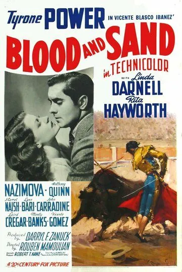 Кровь и песок / Blood and Sand (1941) фильм скачать через торрет бесплатно в хорошем качестве