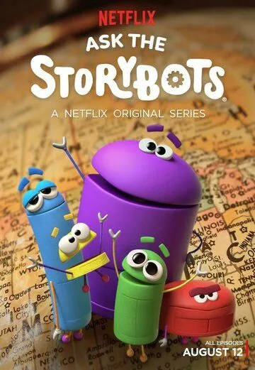 Спроси у Сториботов / Ask the StoryBots (2016) мультфильм скачать через торрет бесплатно в хорошем качестве